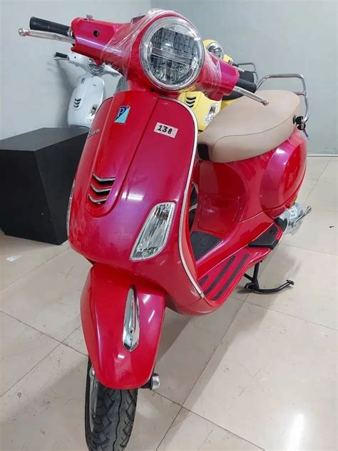 Yellow Vespa Vxl Cc Bs Engine Model Name Number Coimbatore At Rs