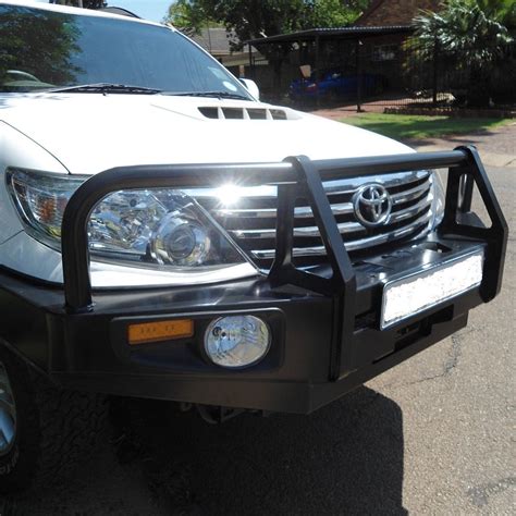 Toyota Fortuner Bzt Post Black Front Bumper Summit