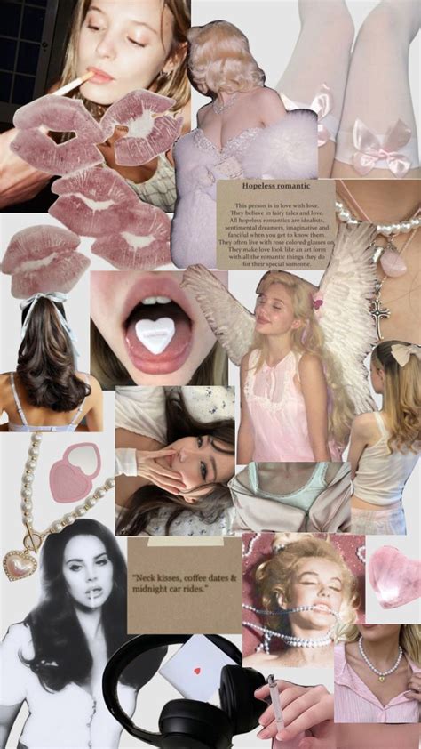 Coquette Lanadelreyvinyl Moodboard Aesthetic Collage