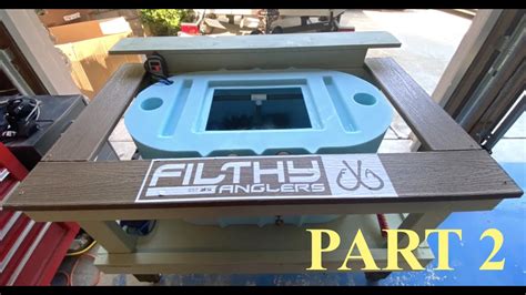 Diy Bait Tank Live Well Part With Parts List Youtube