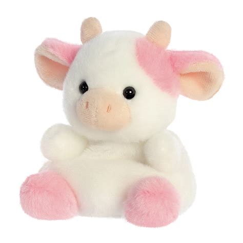 Palm Pals Belle Strawberry Cow Soft Toy Aurora World