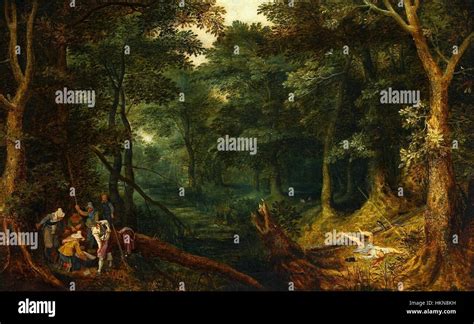 Jan Brueghel the Elder Landscape Stock Photo - Alamy