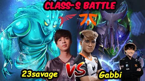 Best Rival Class S Carry Talon 23savage Morphling Vs Fnatic Gabbi