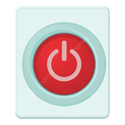 Power Off Clipart Transparent Png Hd Red Power On Or Off Button Icon