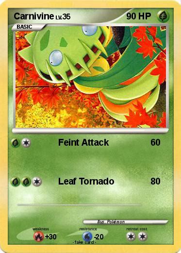 Pokémon Carnivine 21 21 - Feint Attack - My Pokemon Card