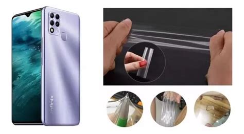 Película De Gel Anti Risco Para Infinix Hot 11 Tela 6 82 Parcelamento sem juros