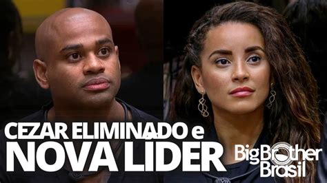 BBB23 CEZAR BLACK ELIMINADO DOMITILA VENCE PROVA do LÍDER CONFIRA