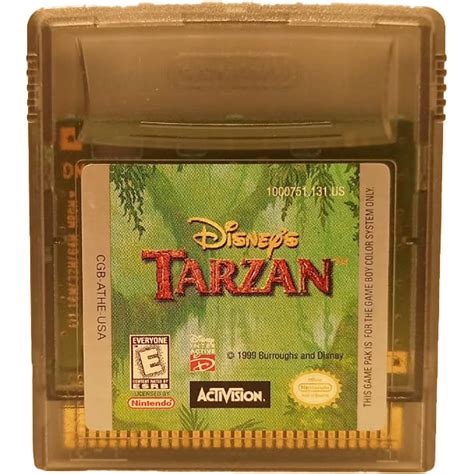 Disney S Tarzan Game Boy Color Usado Mundo Joy Games Venda