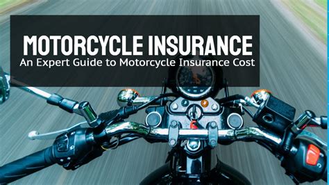 An Expert Guide To Finding The Best Motorcycle Insurance Cost Youtube