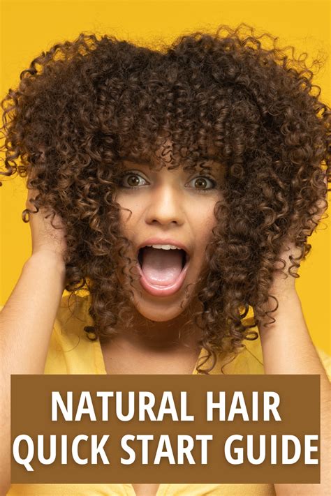 Natural Hair Quick Start Guide Learn To Develop Your Natural Hair