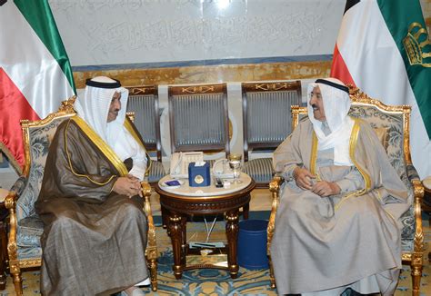 Kuna His Highness The Amir Receives Senior Officials