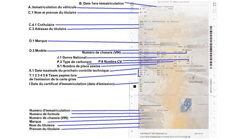 Comment Lire Une Carte Grise Carington