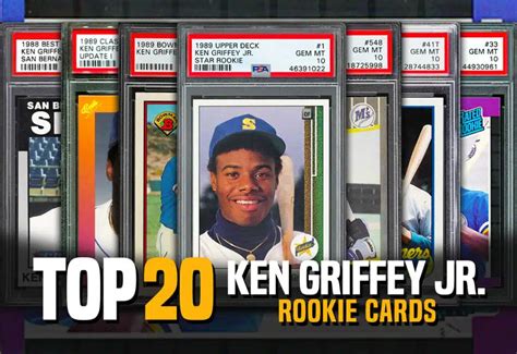 Top 20 Ken Griffey Jr Rookie Card And Minor League Guide