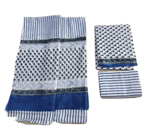 Buy Blocks Bagru Jaipuri Hand Block Printed Unstitched Cotton Salwar