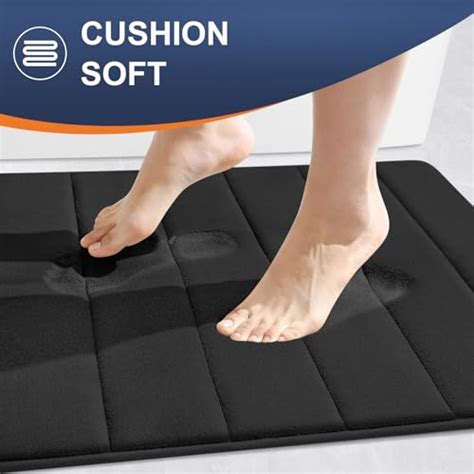 Leelarug Tapis De Bain En Mousse M Moire De Forme Doux Et Absorbant