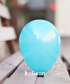 5 12 50 Cm Mini Turkuaz Standart Balon Kalisan Balon