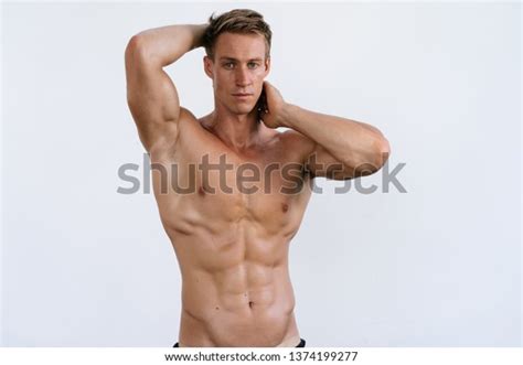 Sexy Athletic Man Naked Torso On Stock Photo 1374199277 Shutterstock