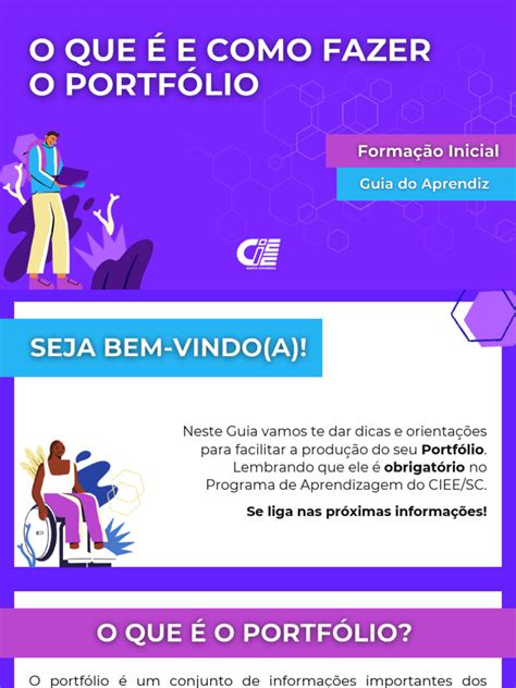 A Partir Da Elaboração De Um Portfólio - Guia para Elaboração do Portfólio CIEE | PDF | Aprendizado