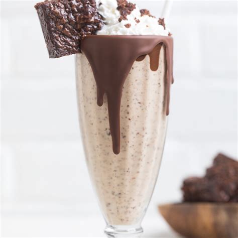 Vegan Peanut Butter Fudge Brownie Milkshake Make It Dairy Free