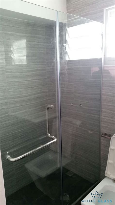 Shower Screen Glass Swing Door Installation Singapore Hdb Clementi