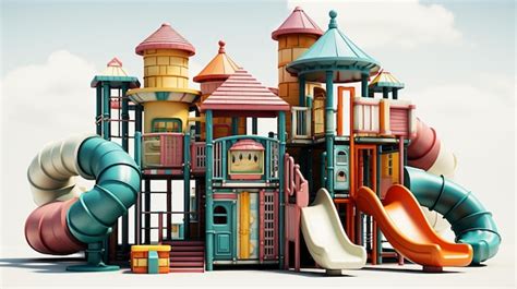 Premium AI Image | outdoor play equipment