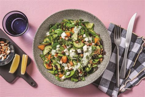 Pumpkin Veggie Israeli Couscous Salad Recipe HelloFresh