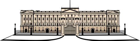 Buckingham Palace Vector Design Stock Vector Illustration Of Kingdom