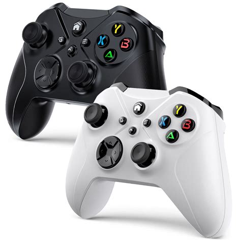 Powtree 2 Pack Wireless Xbox Controller Compatible with Xbox One/One X ...