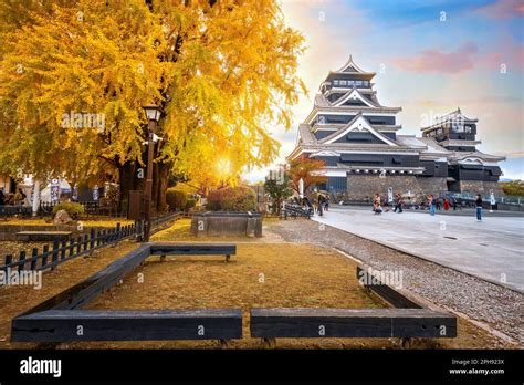 Kumamoto, Japan - Nov 23 2022: Kumamoto Castle's history dates to 1467. In 2006, Kumamoto Castle ...