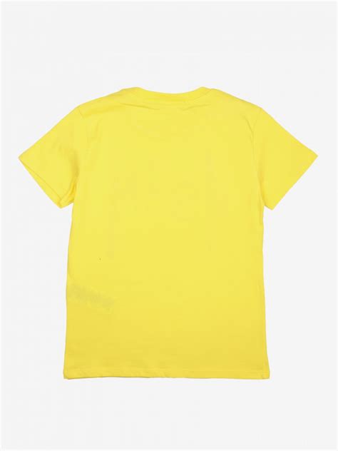 T Shirt Kids Msgm Kids T Shirt Msgm Kids Kids Yellow T Shirt Msgm