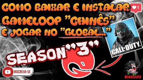 💯🎮🤪 Cod Mobile Como Baixar E Instalar No Gameloop ChinÊs E Jogar No