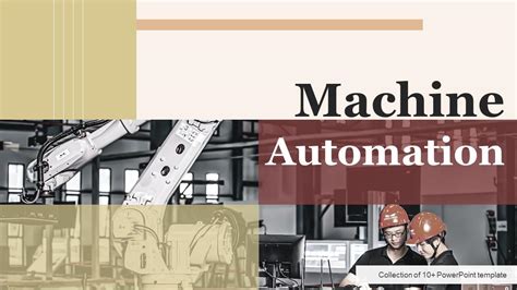 Machine Automation Powerpoint Ppt Template Bundles