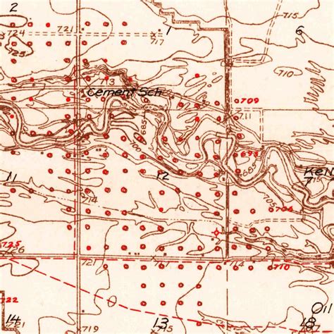 Shepherd Mi 1930 48000 Scale Map By United States Geological Survey