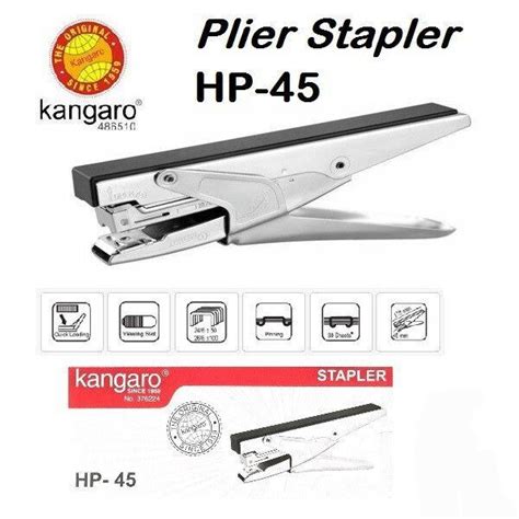 Kangaro Plier Stapler Hp Use No Bullet Hp Kangaroo Hp Use