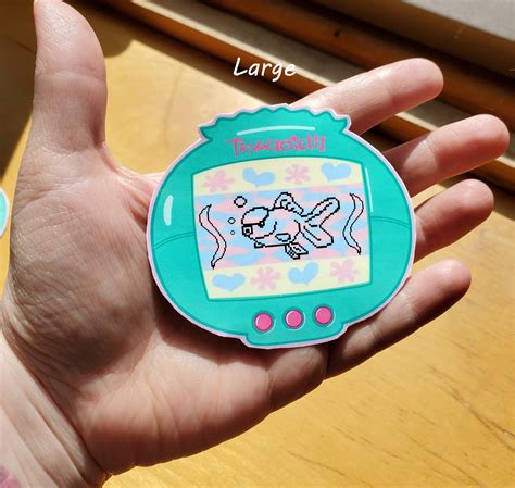 Jumbo Size Tamagotchi Sticker Etsy