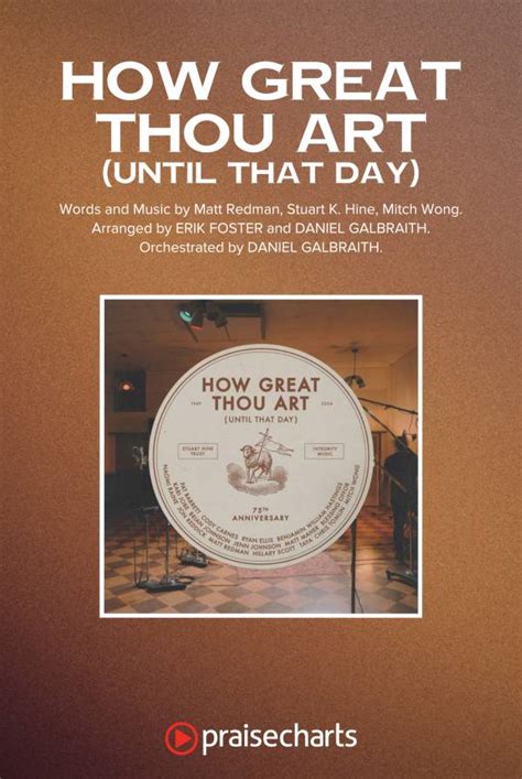 How Great Thou Art Until That Day Sing It Now Timpani Sheet Music Pdf Matt Redman Chris