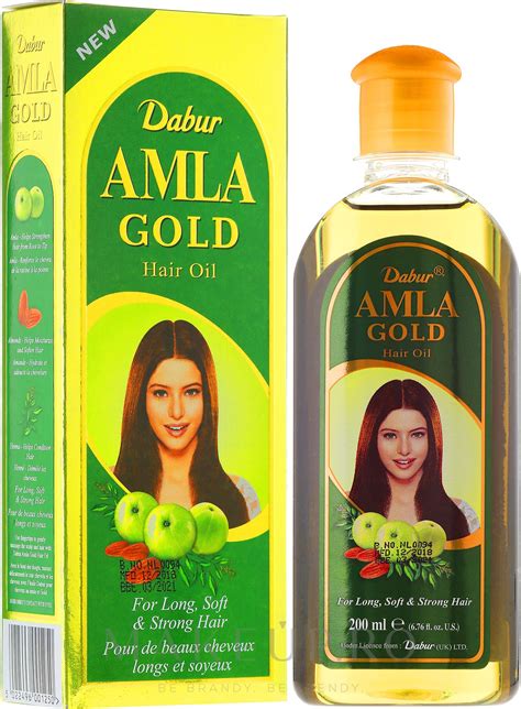 Dabur Amla Gold Hair Oil Ulei Pentru Păr Auriu Makeup Ro