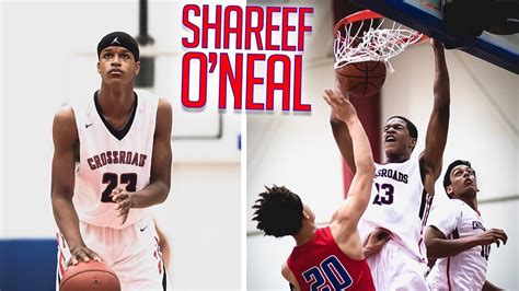 Shareef O'Neal Junior Year FULL HIGHLIGHTS - Shaq's Son Has All The Tools To Be GREAT! - YouTube