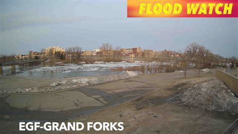 Flood Watch Red River At Grand Forks East Grand Forks Youtube