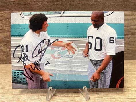 Phil Villapiano Oakland Raiders Hand Signed X Photo Tc Ebay