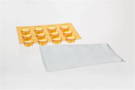 BLISTER PACK ADHESIVE LABEL - PCCA