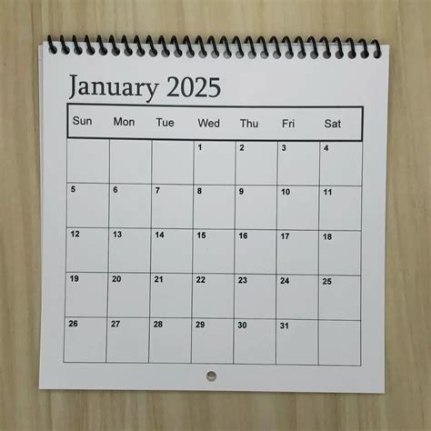 2025 Continuous Calendar Sheba Christel