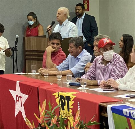 Discursos Enaltecem Lula E Projeto Do Pt De Chegar Ao Palácio Mourão