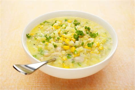 Sopa De Elote Con Alubias Y Pollo De Kcal Receta F Cil En La