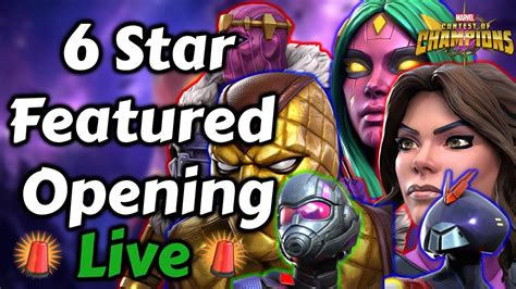 Fists Featured 6 Star Opening 1million 6 Star Shards L Marvel Contest Of Champions Youtube