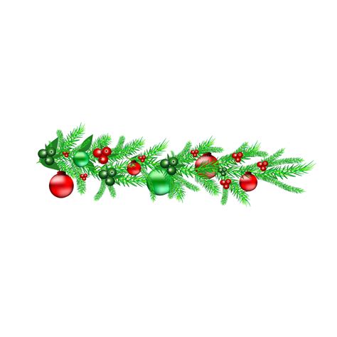 Christmas Garland Illustration, Xmas, Garland, Christmas PNG and Vector ...