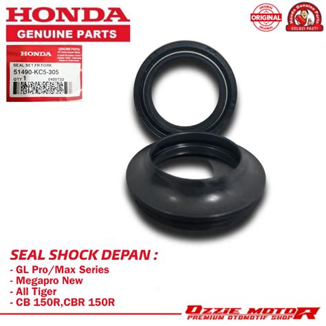 Jual HONDA GENUINE PARTS SEAL SHOCK PLUS SEAL ABU SHOCK DEPAN KC5