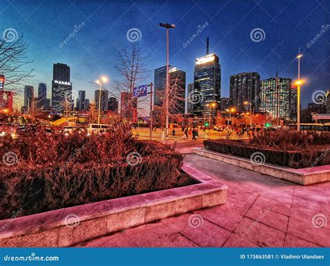 Shenyang City Skyline, Liaoning, China Stock Photography ...