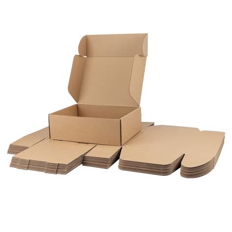 Pharege X X Inch Shipping Boxes Pack Brown Corrugated Cardboard