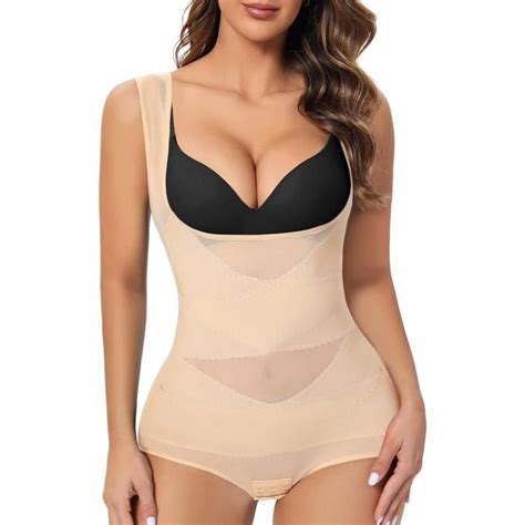 Body Gainant Femme Ventre Plat Invisible Gaine Amincissante Sculptant